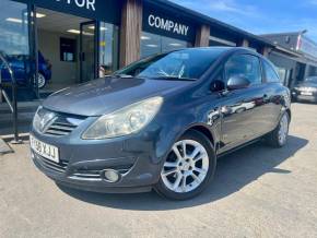 VAUXHALL CORSA 2008 (58) at Vision Garage Services Grimsby