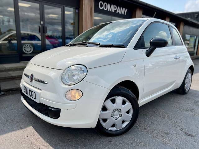 Fiat 500 1.2 Pop 3dr [Start Stop] Hatchback Petrol White