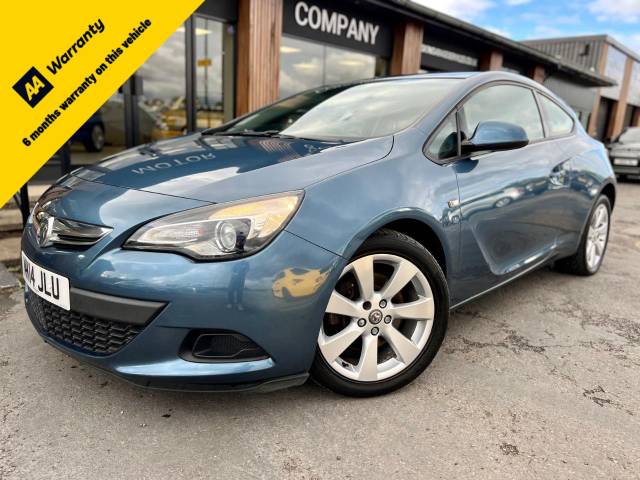 Vauxhall Astra GTC 1.7 CDTi 16V ecoFLEX 130 Sport 3dr Hatchback Diesel Blue