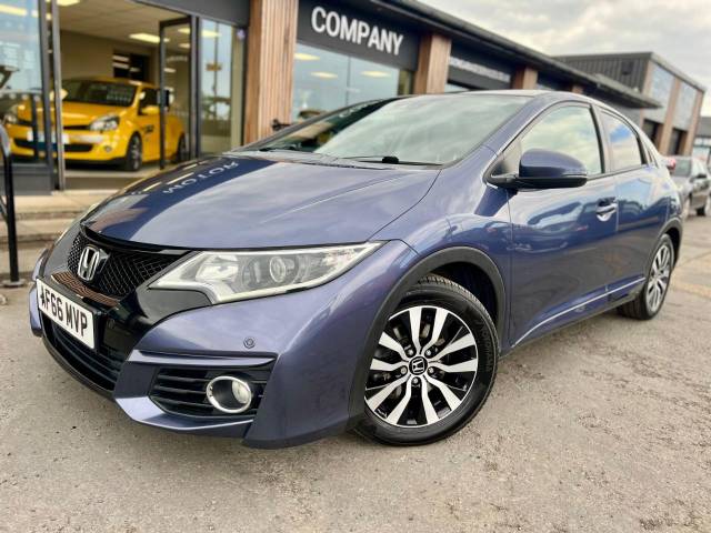 Honda Civic 1.6 i-DTEC SR 5dr Hatchback Diesel Blue