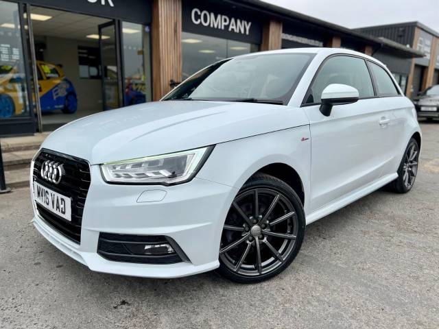 Audi A1 1.6 TDI S Line 3dr Hatchback Diesel White