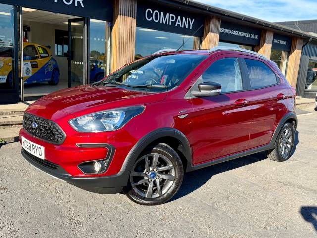 Ford Ka+ 1.2 85PS Active I Apple CarPlay I Heated Seats I 5dr Hatchback Petrol Red