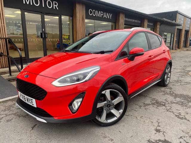 Ford Fiesta 1.0 125PS Active X I Low Mileage I Heated Seats Hatchback Petrol Red